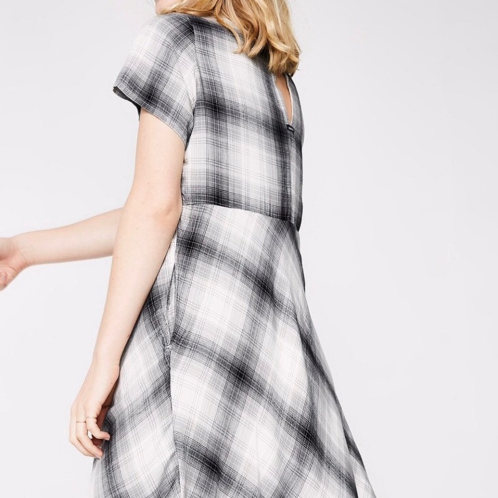 NWOT OBEY Plaid Skater Dress • XL - Picture 6 of 11
